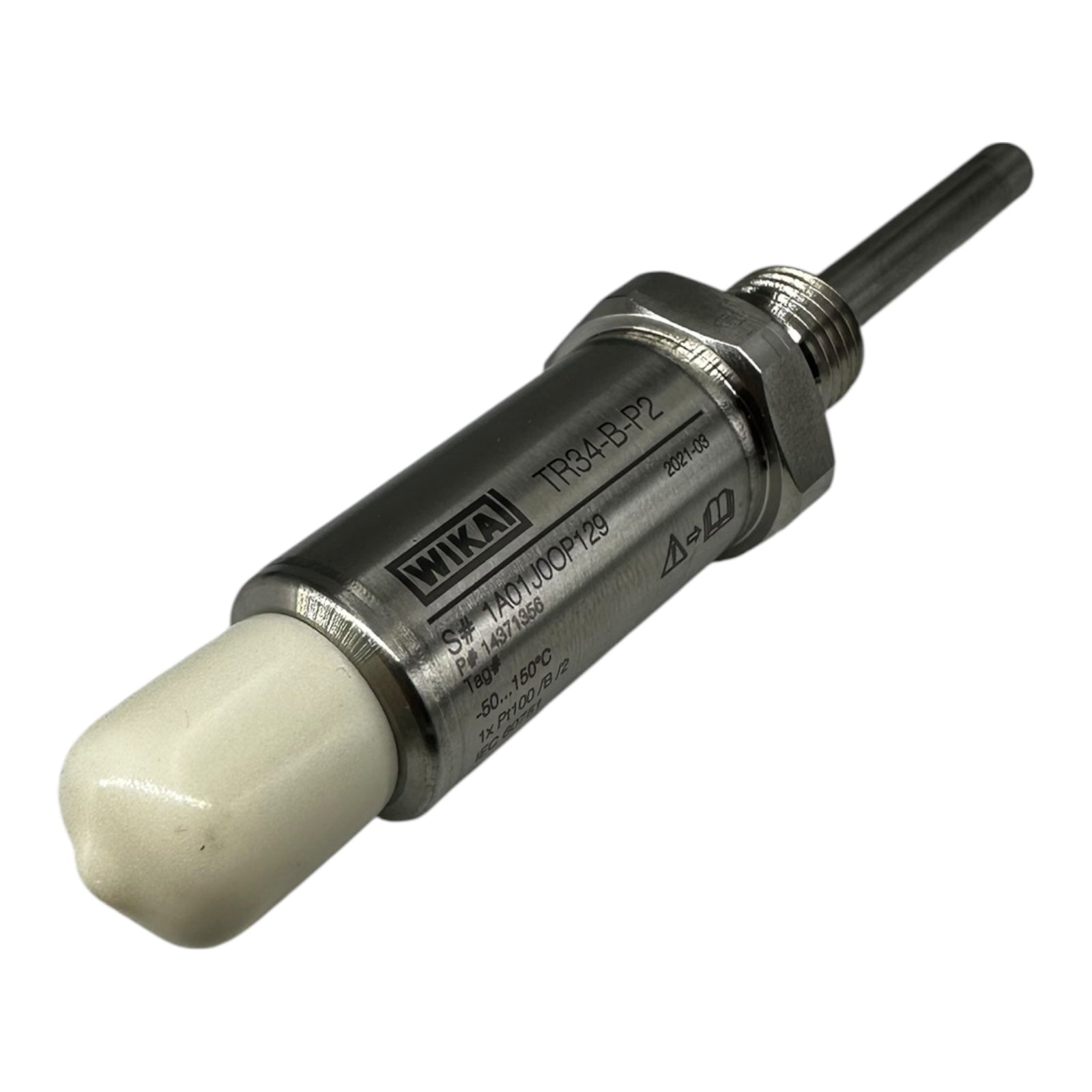 WIKA TR34 PT100-2L Temperaturfühler G1/4 50mmx6mm Widerstandsthermometer NEU