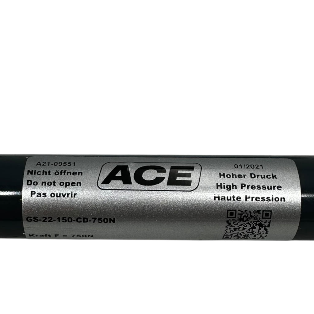 2x ACE Gasfeder GS-22-150-CD-750N 750N 22/150 mm Hochdruckdämpfer