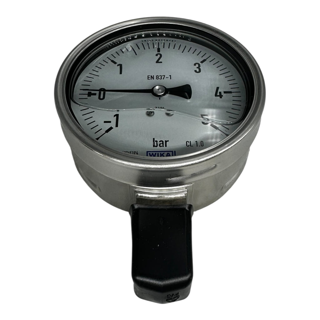 WIKA Manometer 233.50.100 -1/+5 bar G1/2B Edelstahl 316L EN837-1 neu
