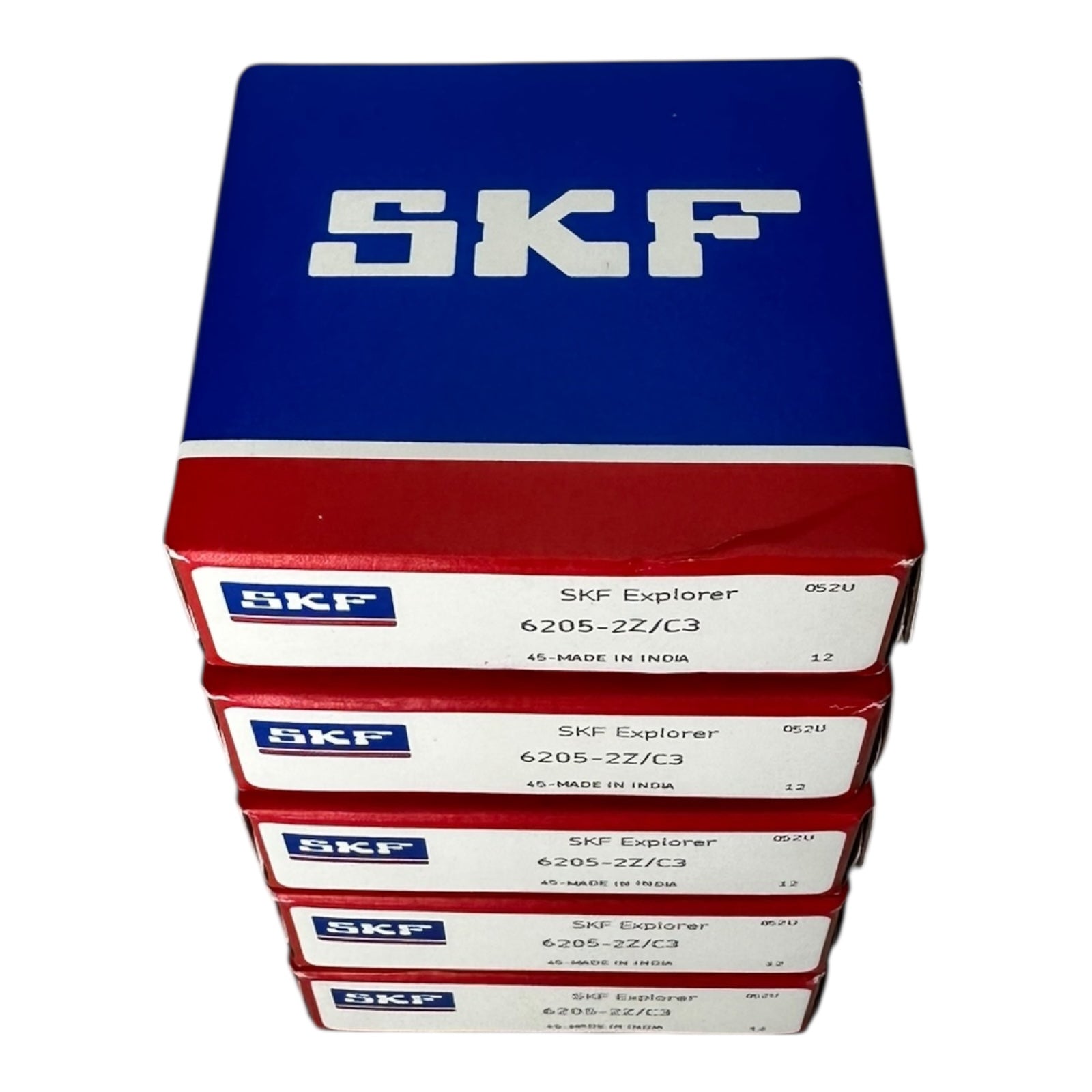 5x SKF Explorer 6205-2Z/C3  Explorer 6205-2Z/C3 Rillenkugellager 25x52x15 mm Kugellager NEU