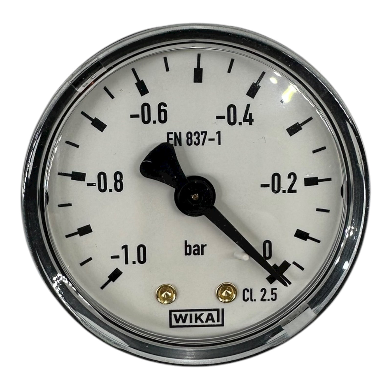 5x WIKA Manometer 111.12.050 -1…0 bar G1/4B EN 837-1 CL 2.5 Vakuummanometer