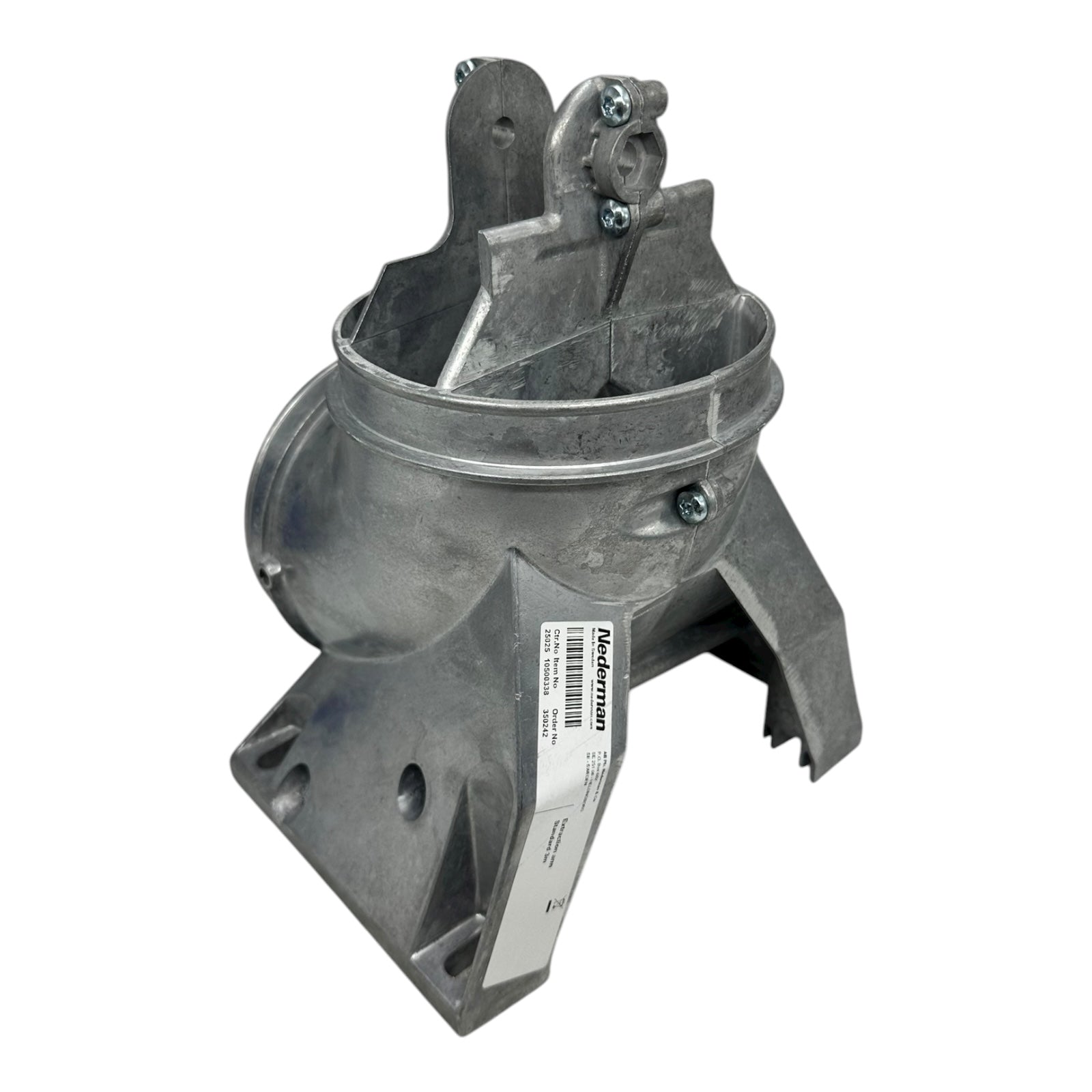 Nederman 10500338 Extraction Arm Anschlussstück 3 m Absauganlage Alu neu