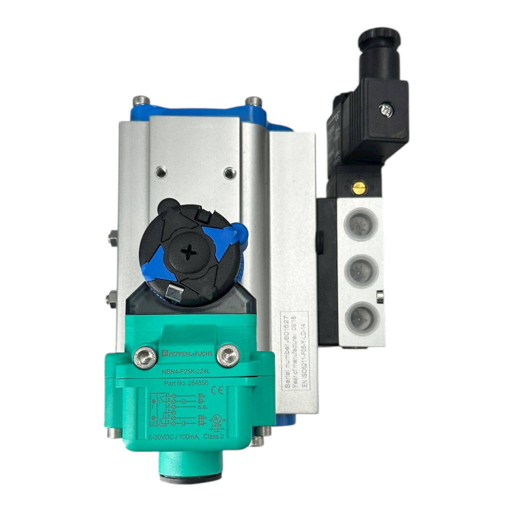 Econ 6731 DN50 PN16 Absperrklappe mit Pneumatikantrieb RX Ventil Pepperl+Fuchs