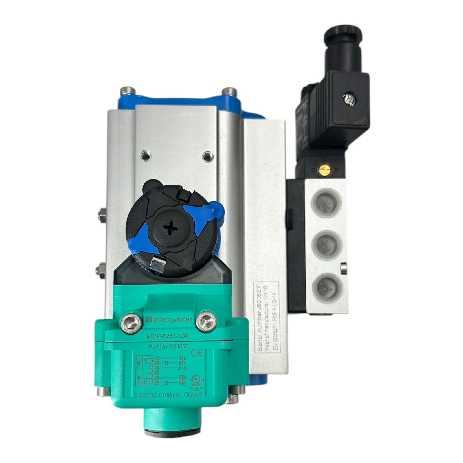 Econ 6731 DN50 PN16 Absperrklappe mit Pneumatikantrieb RX Ventil Pepperl+Fuchs
