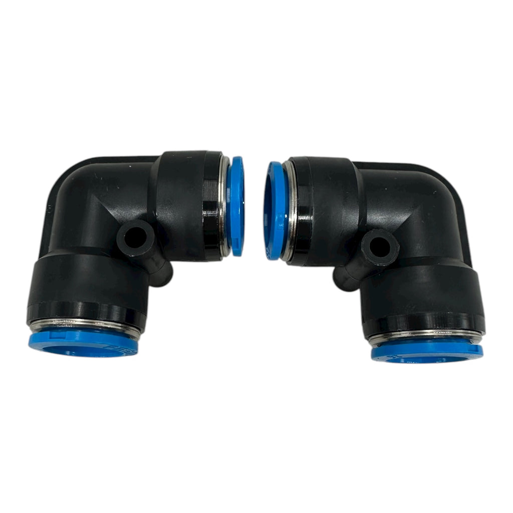 2x Festo QSL-16 153075 L-Steckverbinder 16 mm Push-In Pneumatik Winkel