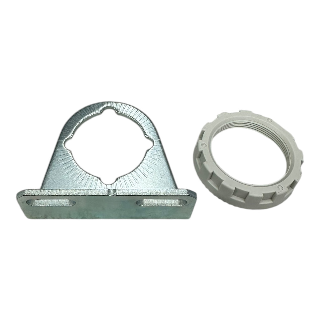 6x SMC AR23P-270AS Halterung mit Befestigungsring Druckregler Zubehör Set Neu