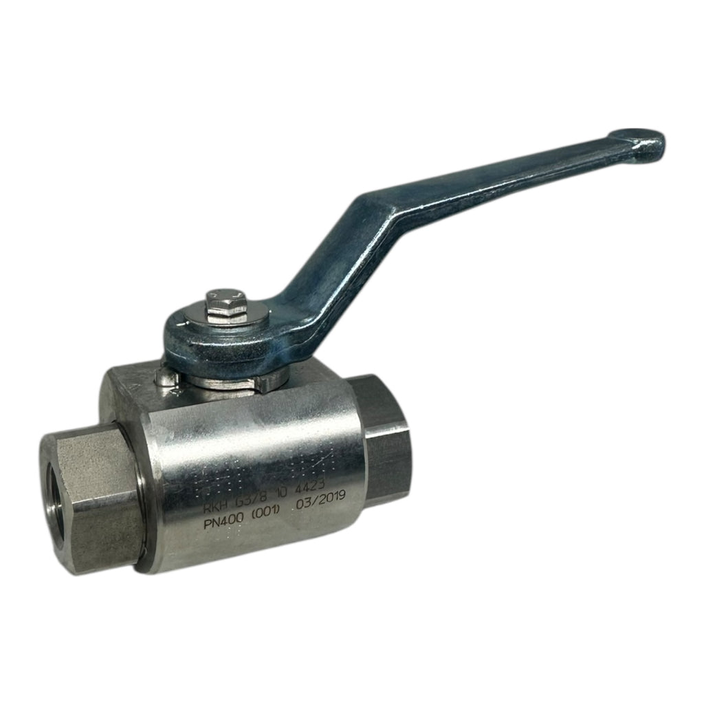 RKH Kugelhahn G3/8 Edelstahl PN400 Hochdruck 4423 2-Wege