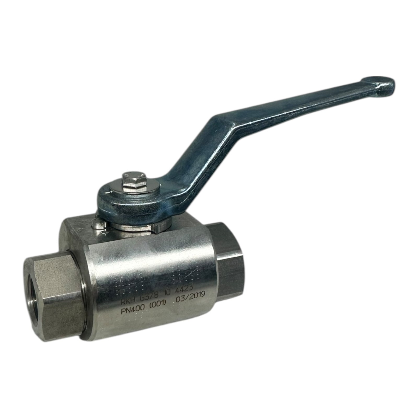 RKH Kugelhahn G3/8 Edelstahl PN400 Hochdruck 4423 2-Wege