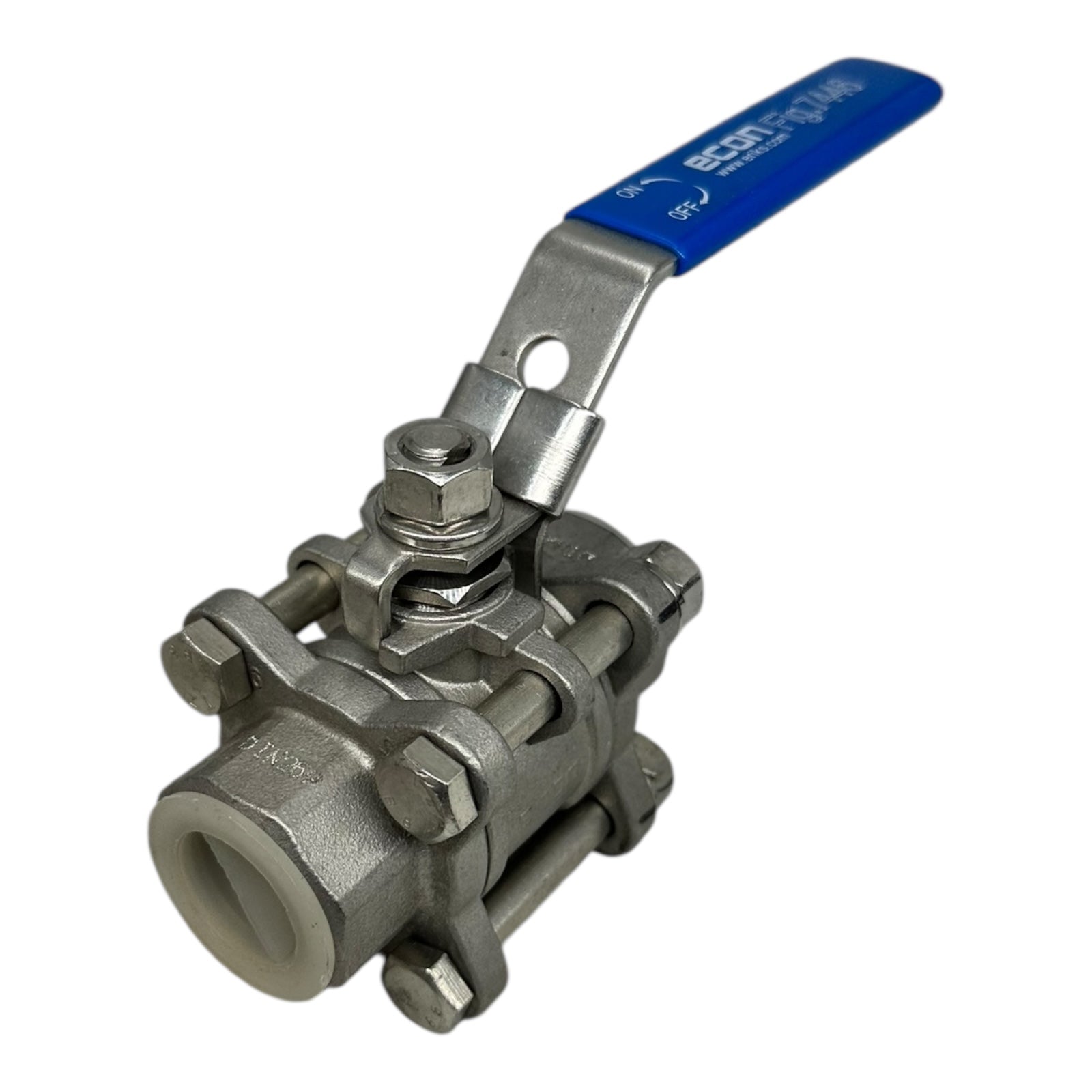 Econ Fig.7446 Kugelhahn 3/4” DN259 1.4408 Edelstahl 1000 WOG 3-teilig