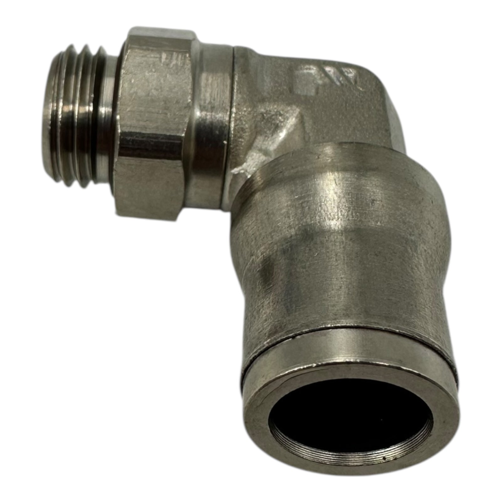 10x Parker Legris 3699 10 13 Edelstahl Winkelverschraubung Pneumatik