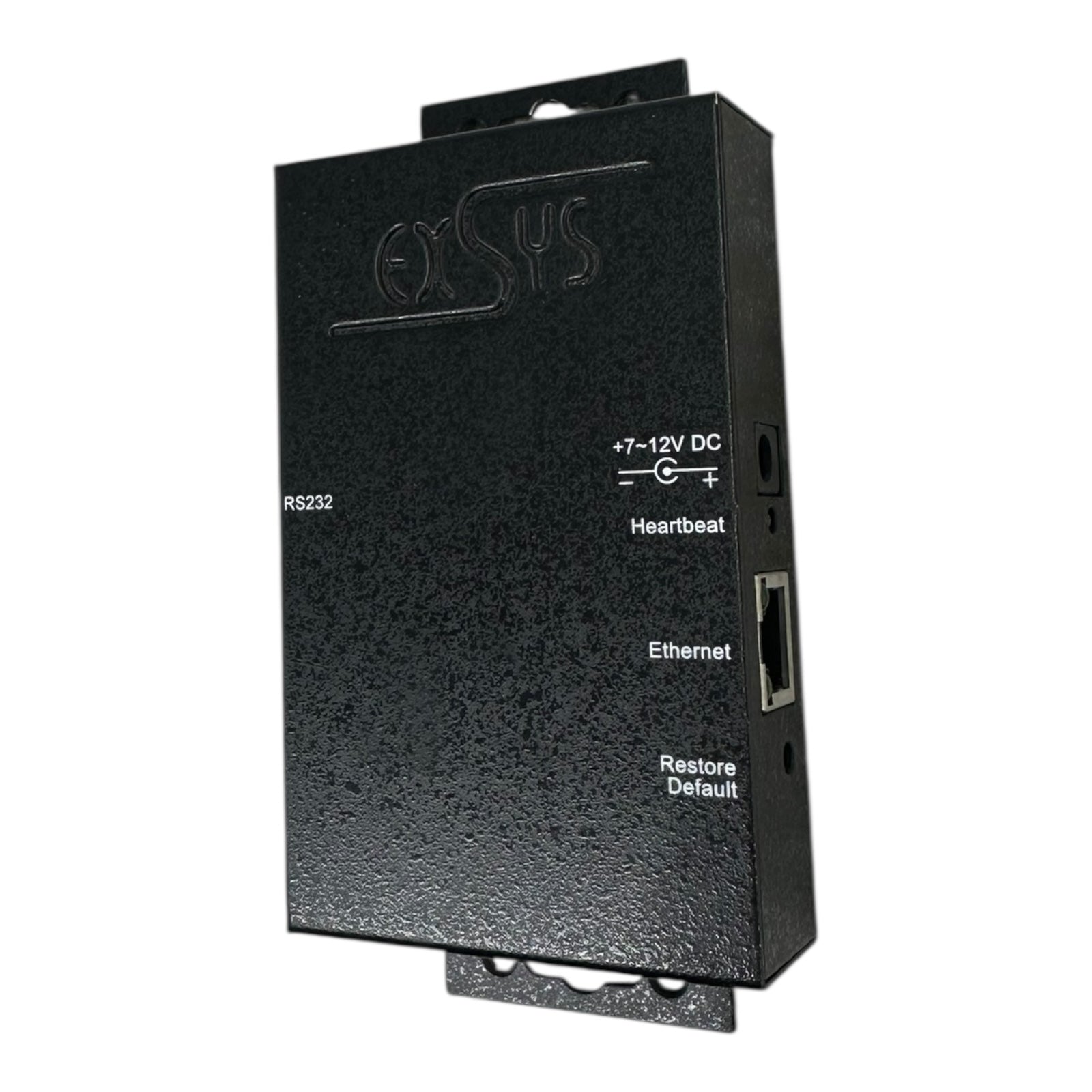 ExSYS RS232 zu Ethernet Adapter Industrie Konverter 7–12V DC gebraucht