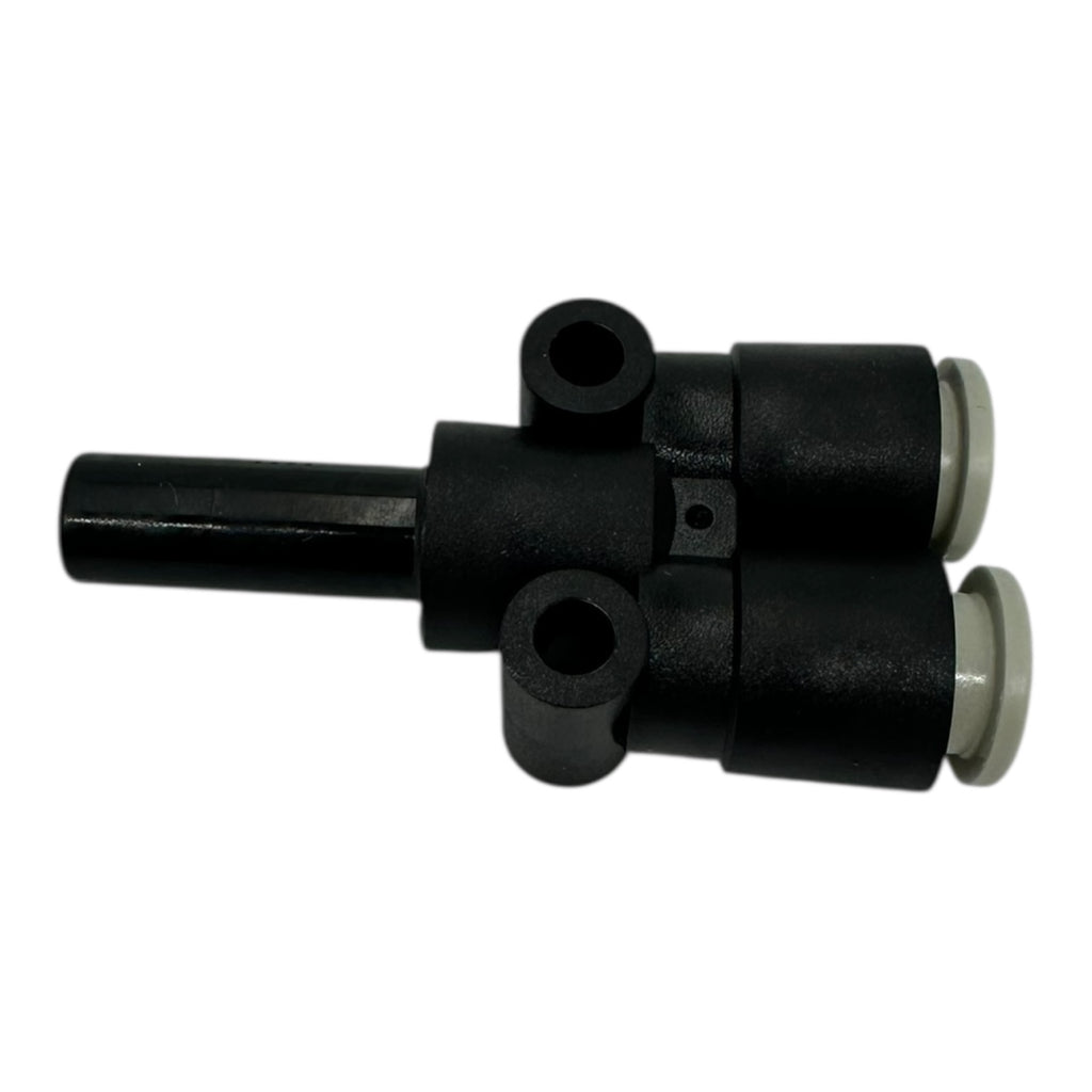 10x SMC KQ2U08-99A-X35 Pneumatik Y-Verbinder 8 mm Push-In Steckfitting