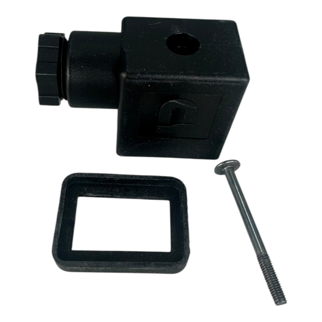2x ASCO Numatics 131285-002 Ventilstecker DIN 43650A gerade Kabelverschraubung