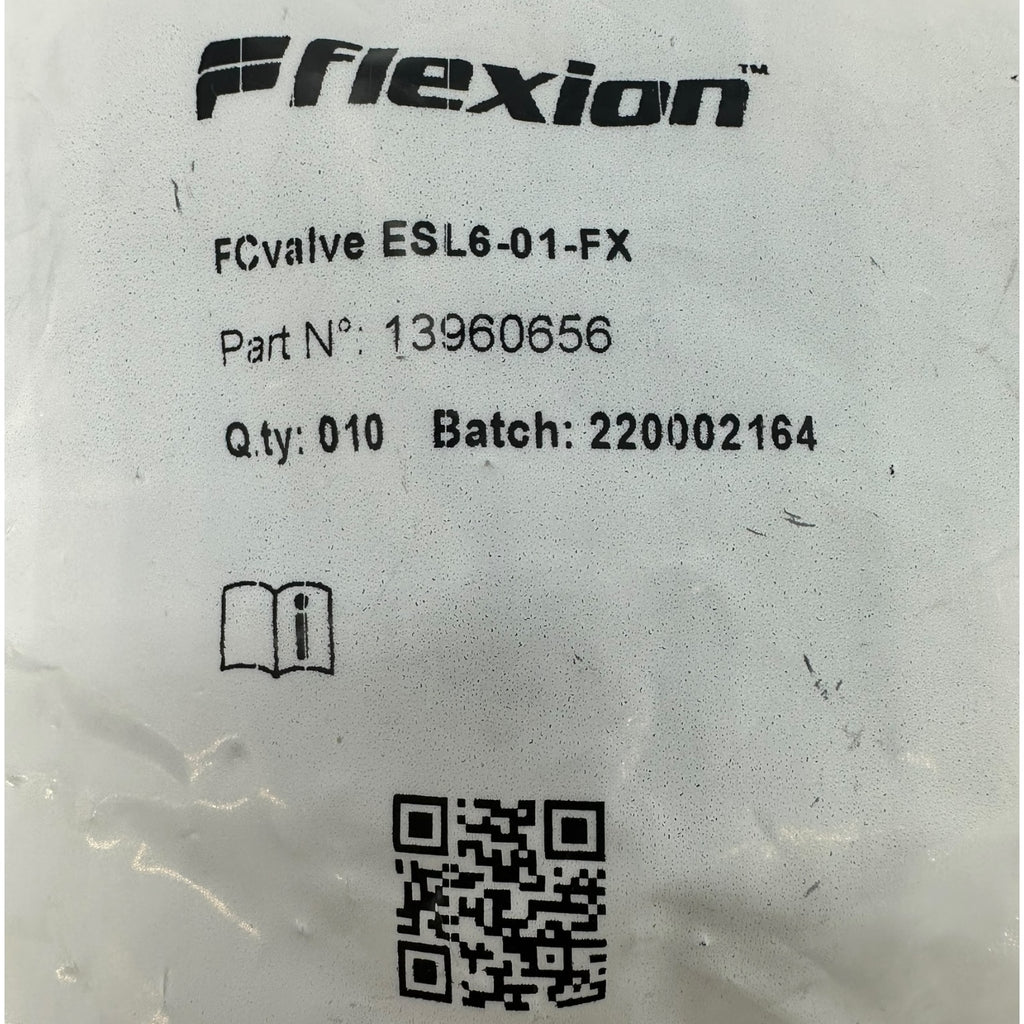 10x Flexion FCvalve ESL6-01-FX Drosselrückschlagventil 1/8” Flow Control 6mm