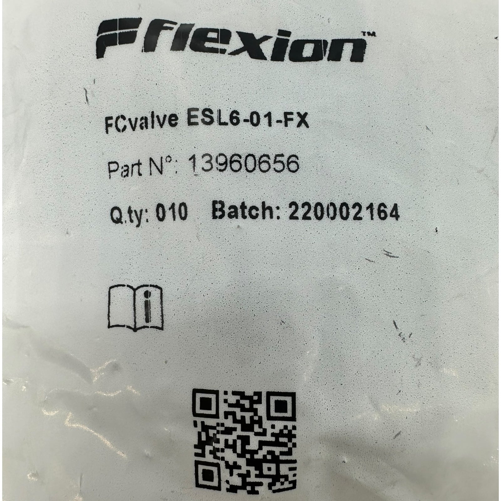 10x Flexion FCvalve ESL6-01-FX Drosselrückschlagventil 1/8” Flow Control 6mm