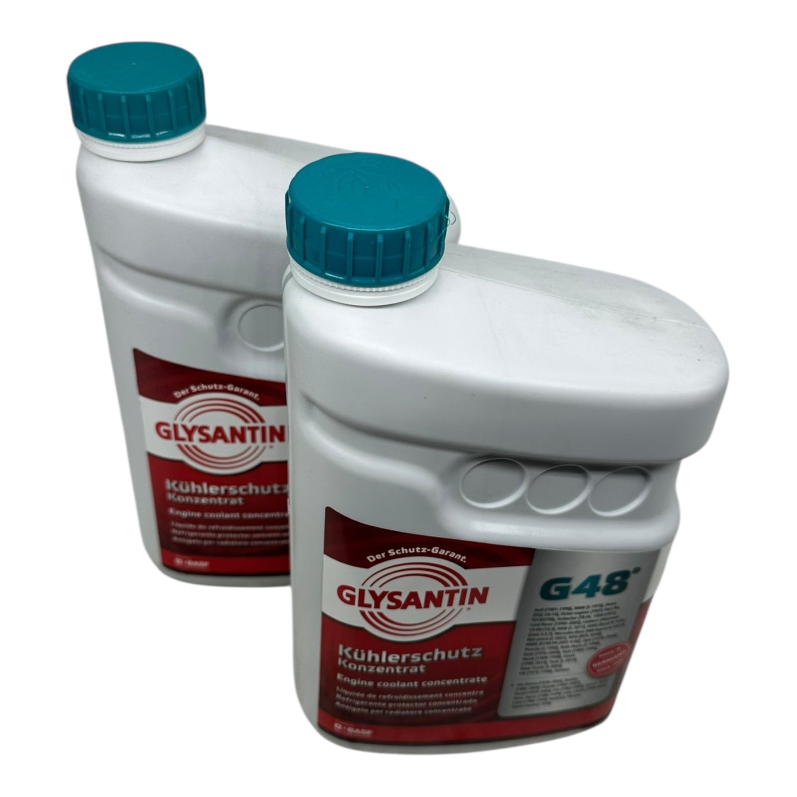 2x Original 1L BASF Glysantin G48® Frostschutzkonzentrat Kühlerfrostschutz Blau