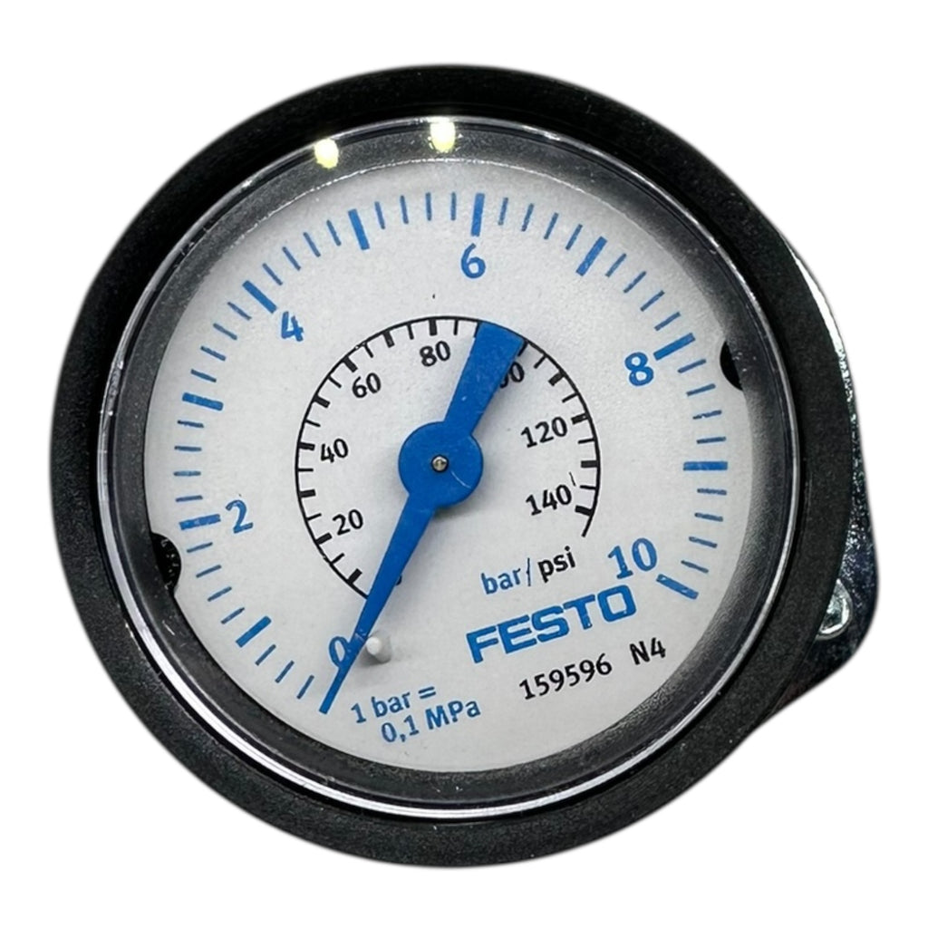 Festo FMA-40-10-1/4-EN Manometer 0–10 bar 1/4” Serie N4 Druckmesser 159596 neu