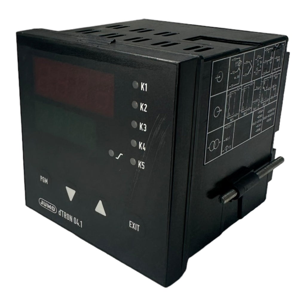 Jumo dTRON 04.1 Temperaturregler 703030/10-001-000-00, 3A, 250VAC