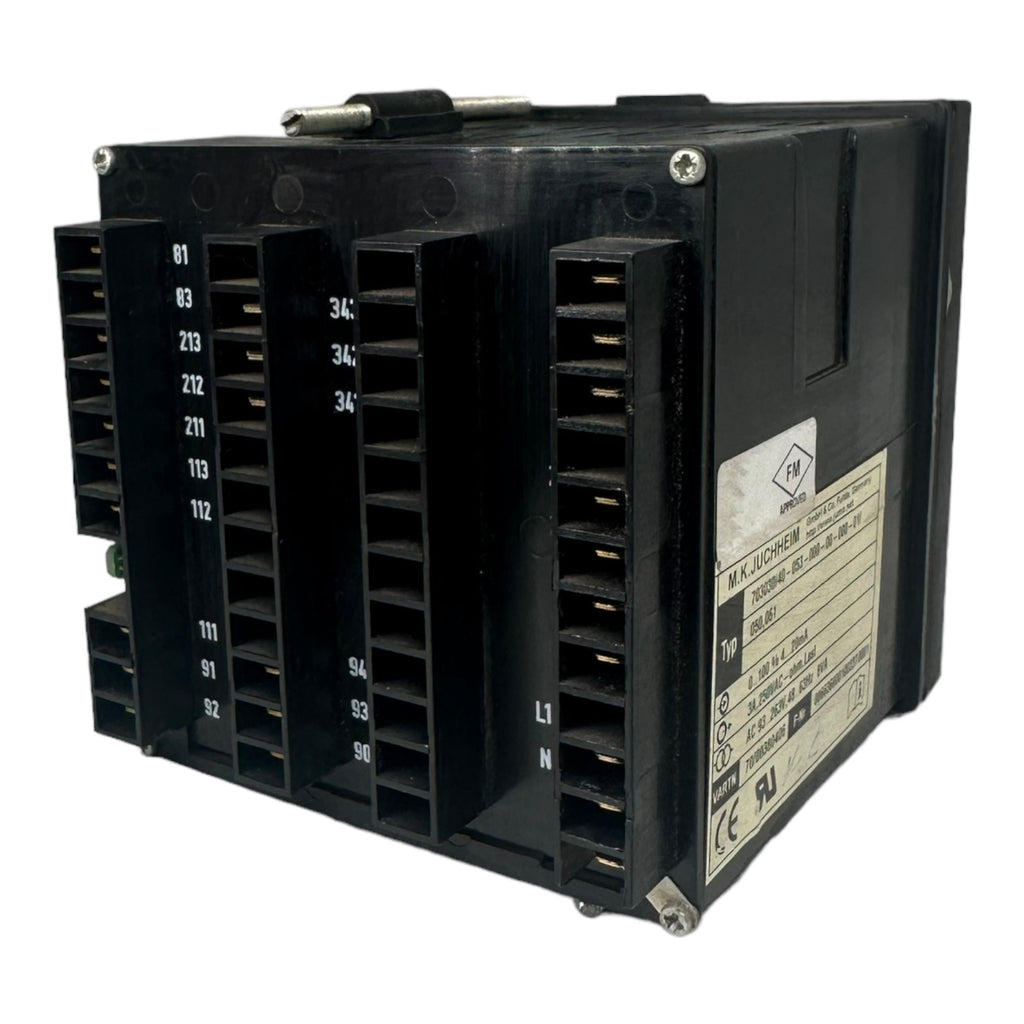 Jumo dTRON 04.1 Temperaturregler 703030/40-053-000-00, 3A, 250VAC