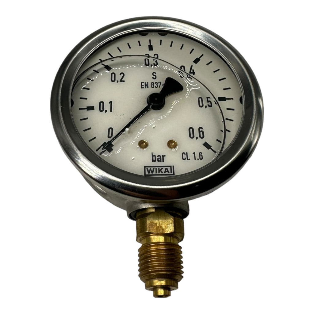WIKA Glycerin-Manometer senkrecht, 63mm, 0 - 0,6 bar
