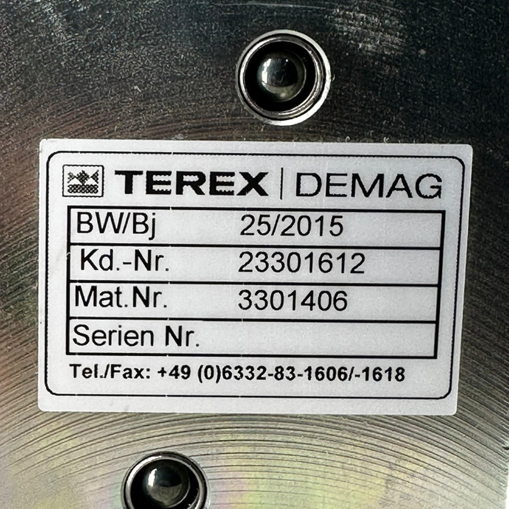 Terex Demag 23301612 Ventilinsel Wegeventil Hydac 3000249 Hydraulikventil 24VDC
