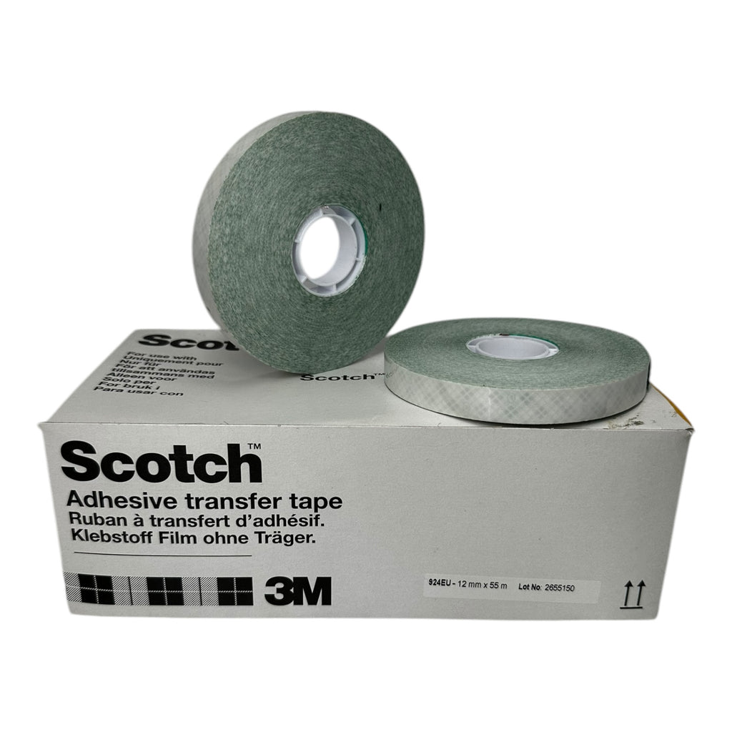 12x 3M Scotch ATG Klebstoff Film 924 beidseitig Acrylatklebstoff Rolle 12x55mm