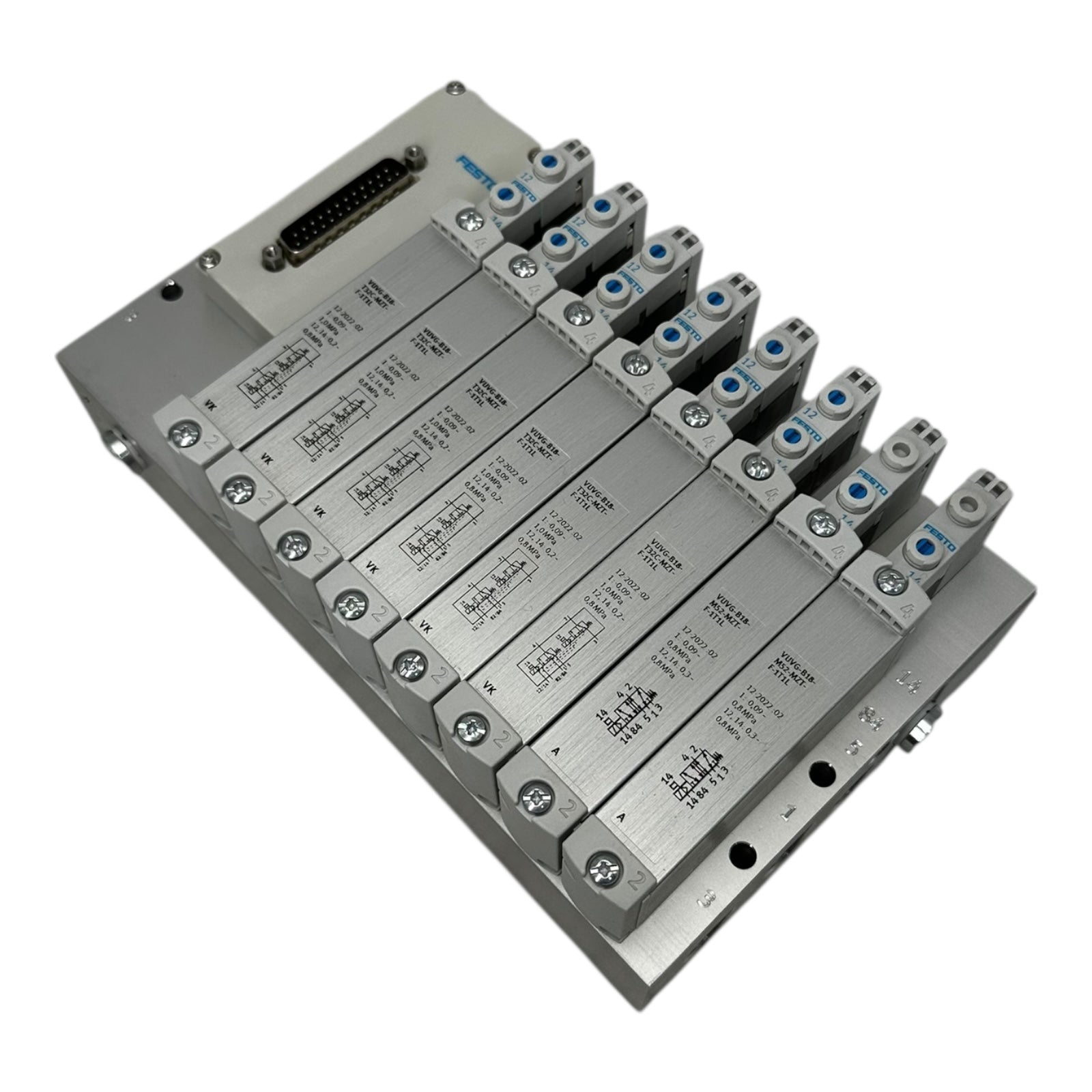 Festo VTUG-18-MSD-B1T-25V20-G38-DT Ventilinsel VUVG-B18 Pneumatikventilmodul