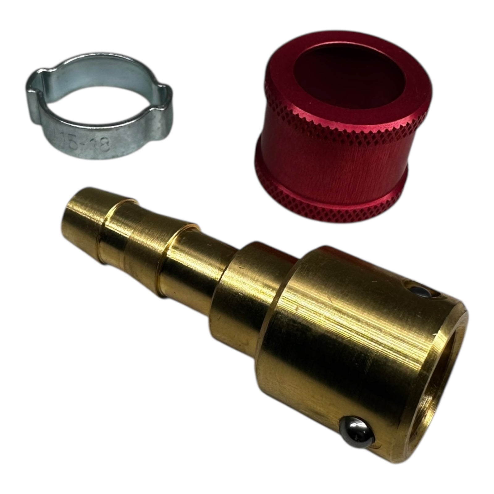 LOKRING W000290738 Schnellkupplung D10 FG Messing Adapter Set