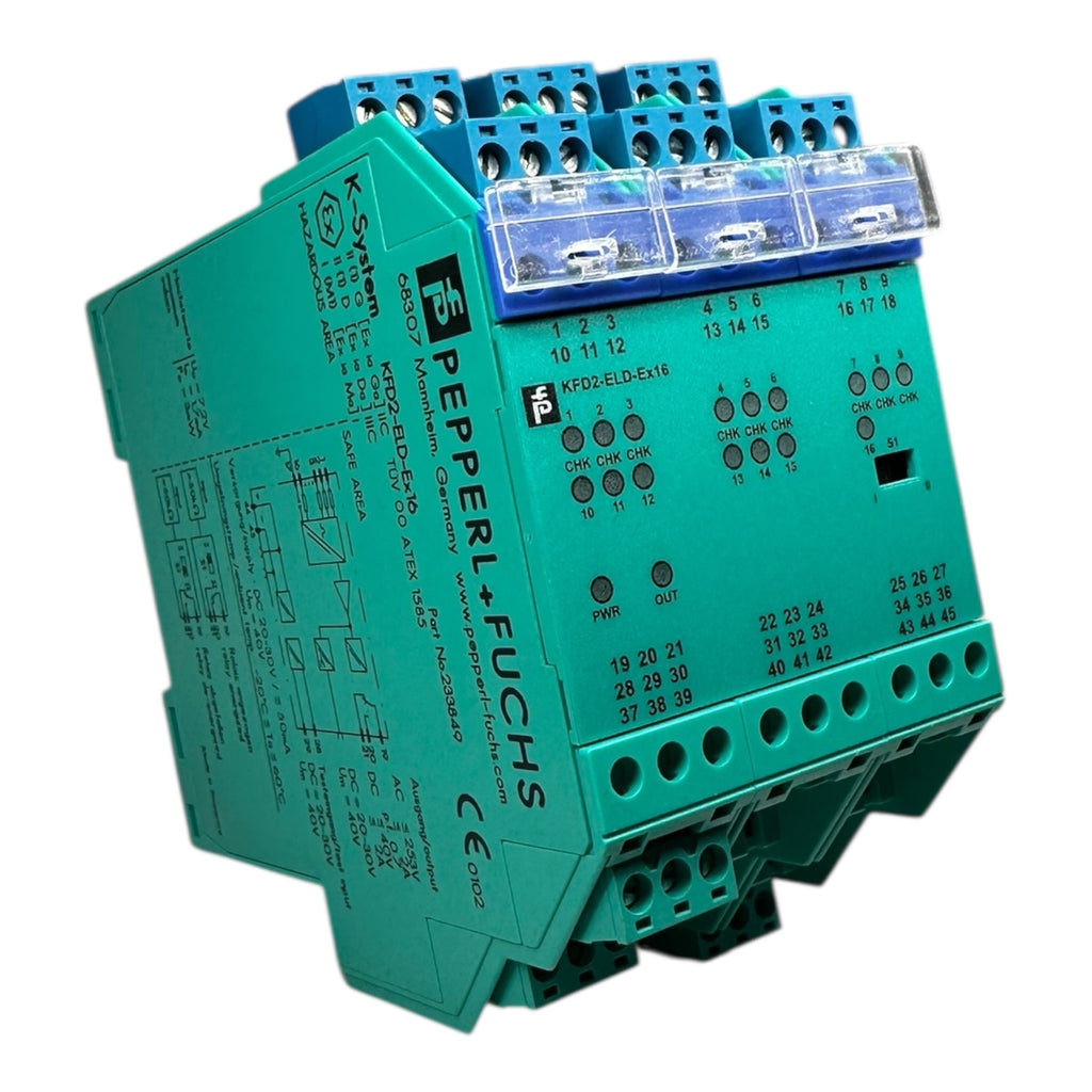 Pepperl+Fuchs KFD2-ELD-Ex16 Erdschlussüberwachung 24V DC 16 Kanäle