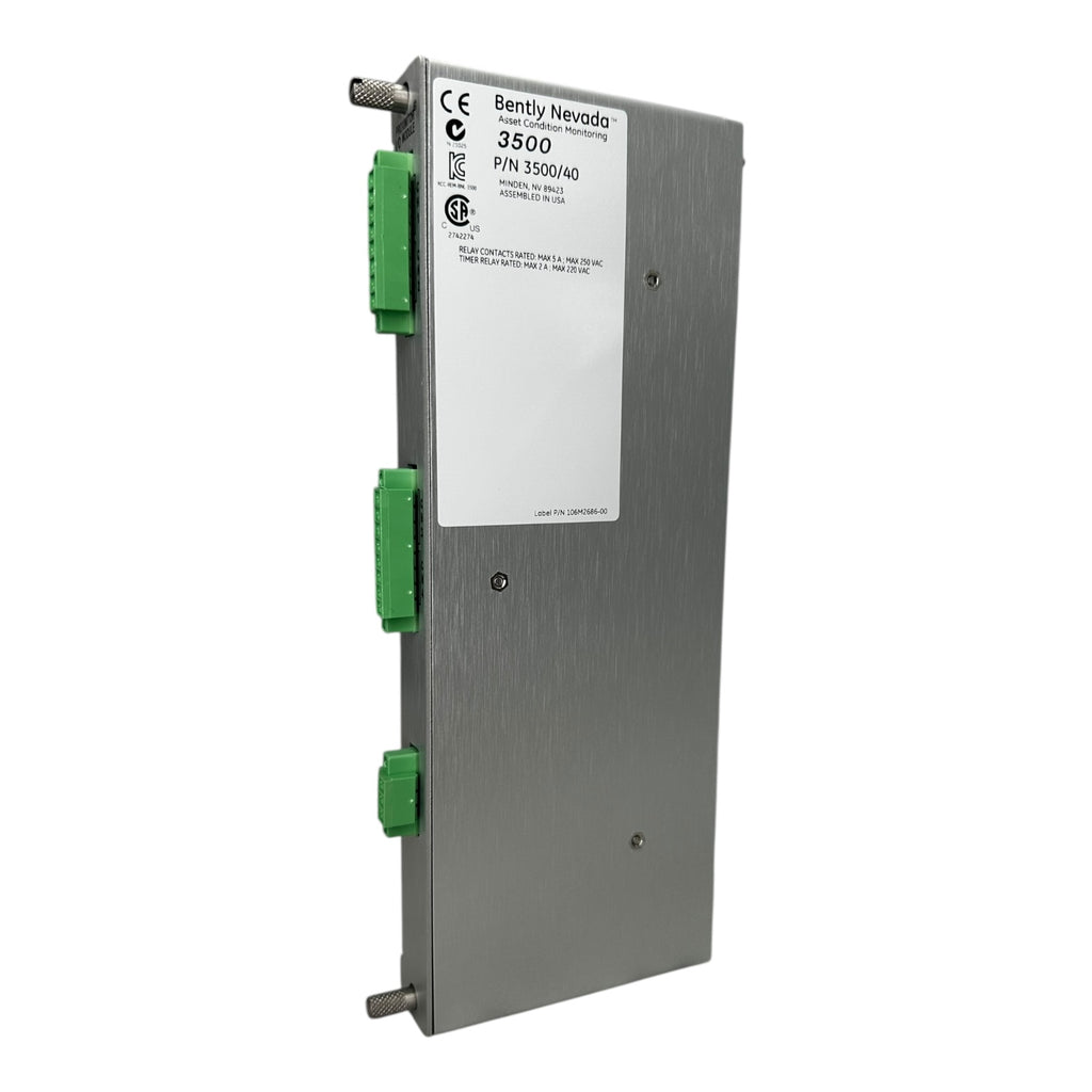 Bently Nevada 3500/40 Proximitor I/O Module with Internal Terminations