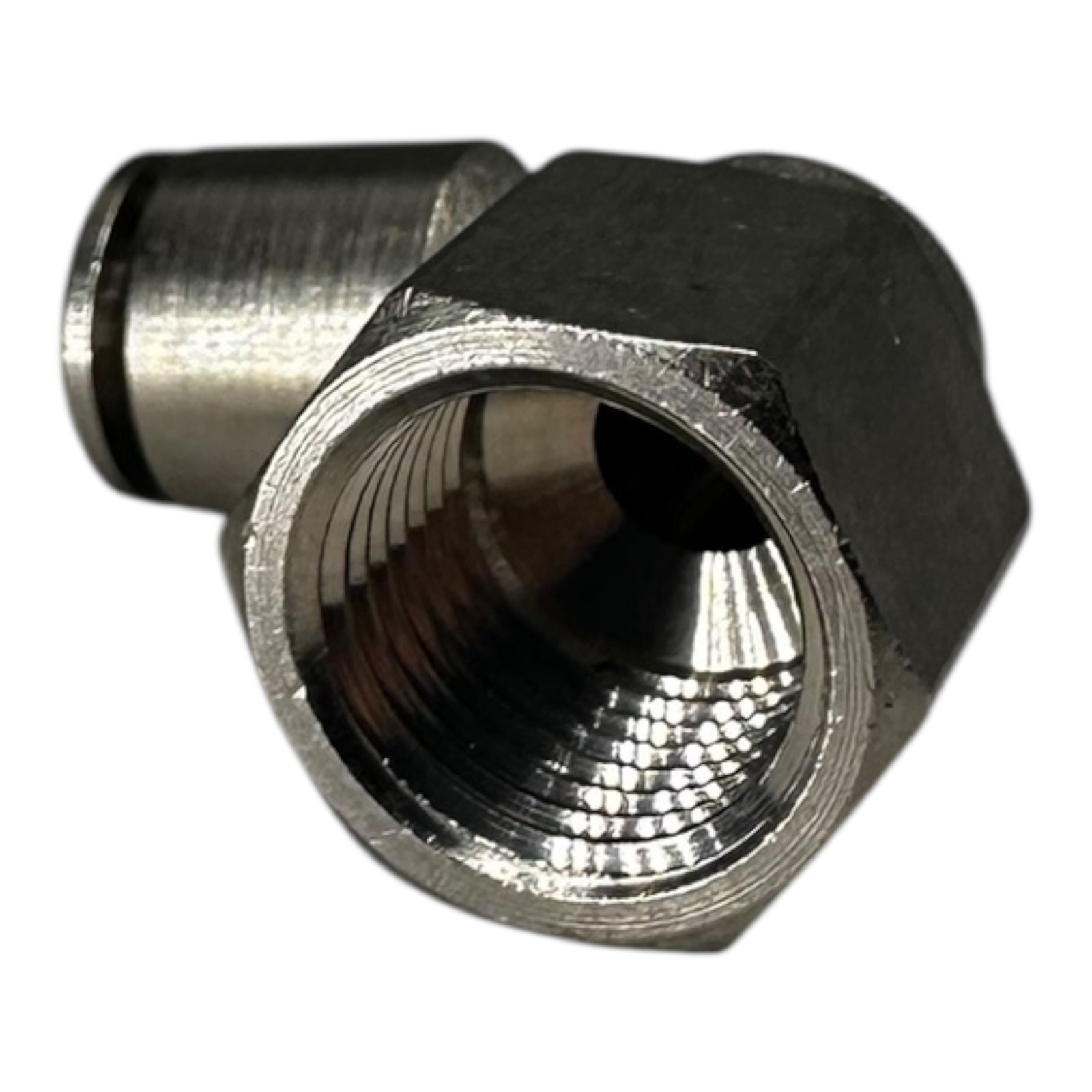 10x Flexion EPLF6-G02-FX Winkelverschraubung L-female push-in 6mm vernickelt