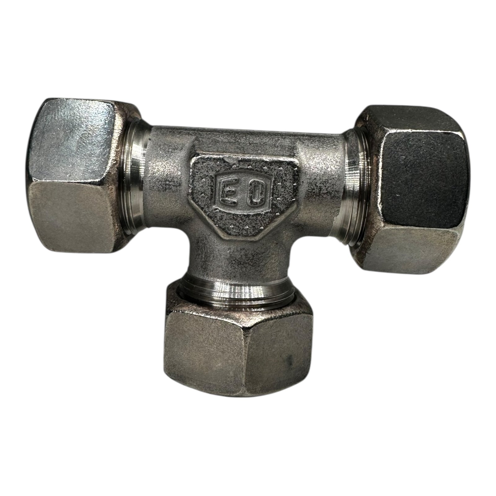 Parker EO-DUR Z-924 T-Stück Verschraubung 18-L Edelstahl Hydraulikfitting