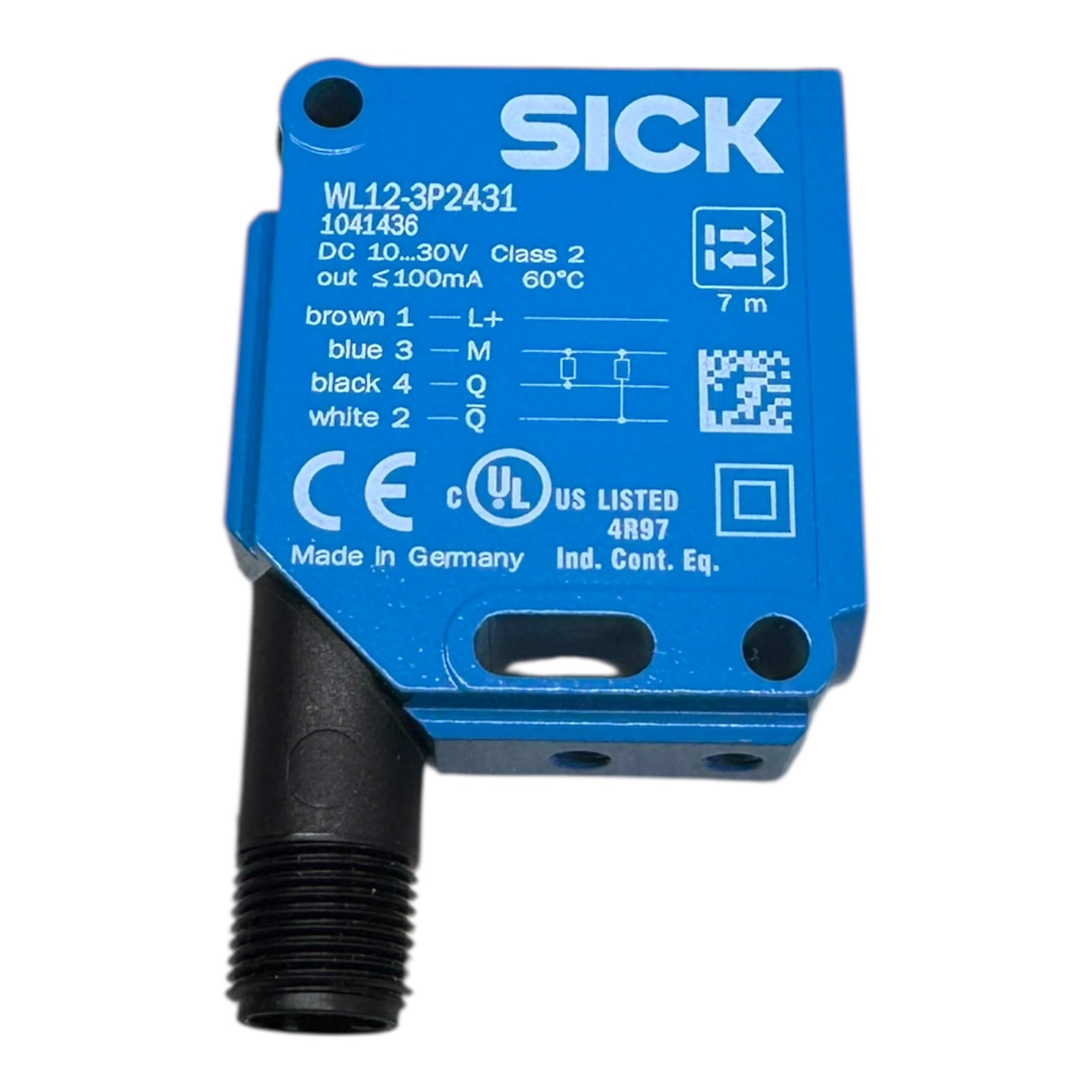 SICK WL12-3P2431 Lichttaster Reflexions-Lichtschranke 1041436 Sensor 30VDC 30mA