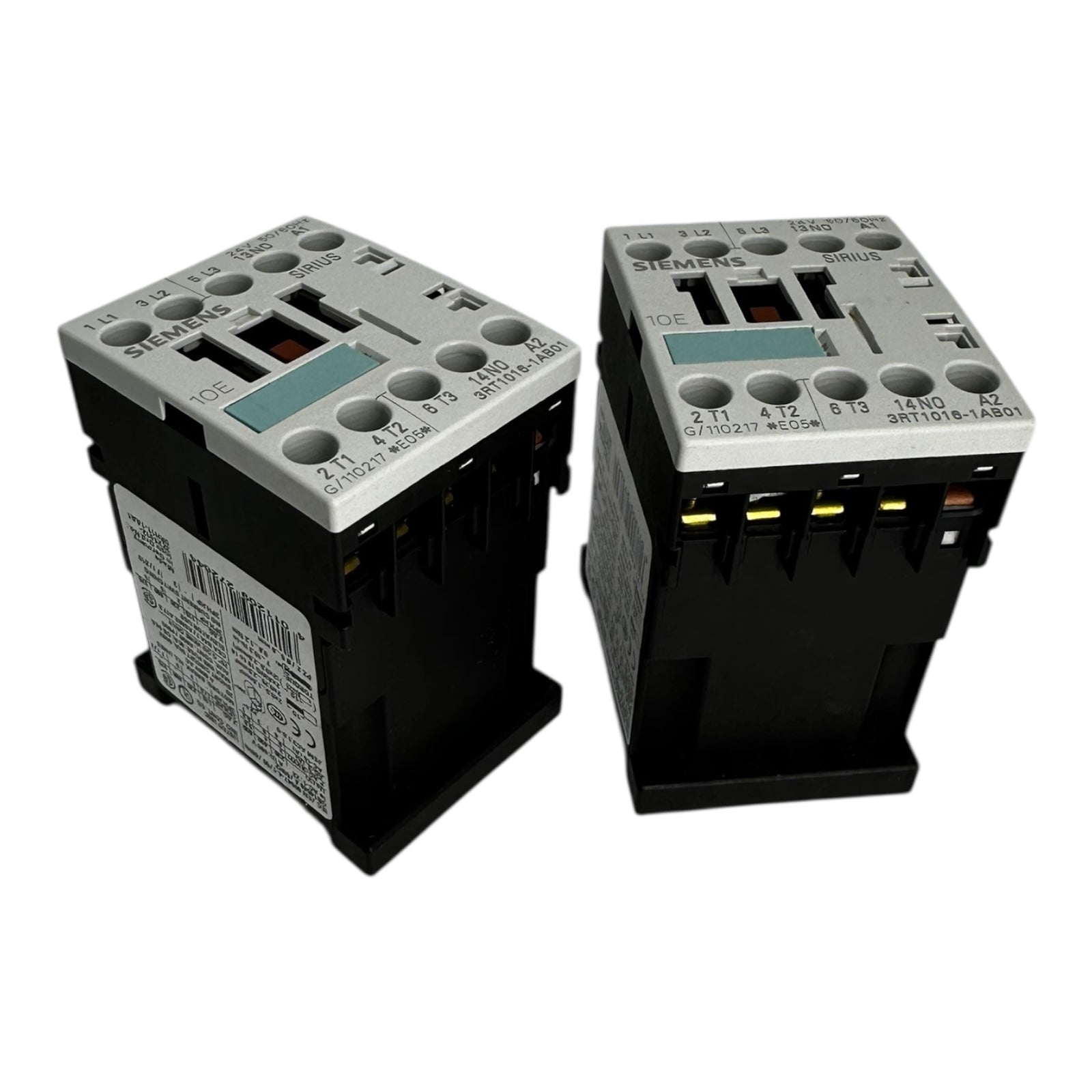 Siemens 3RT1016-1AB01 Schütz 24V 6A Leistungsschütz SIRIUS 2 Stück
