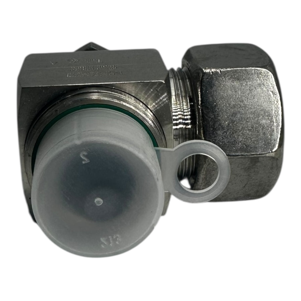 2x eaton WAL621082 P-RSWV 18L U-71 Edelstahl Winkelverschraubung