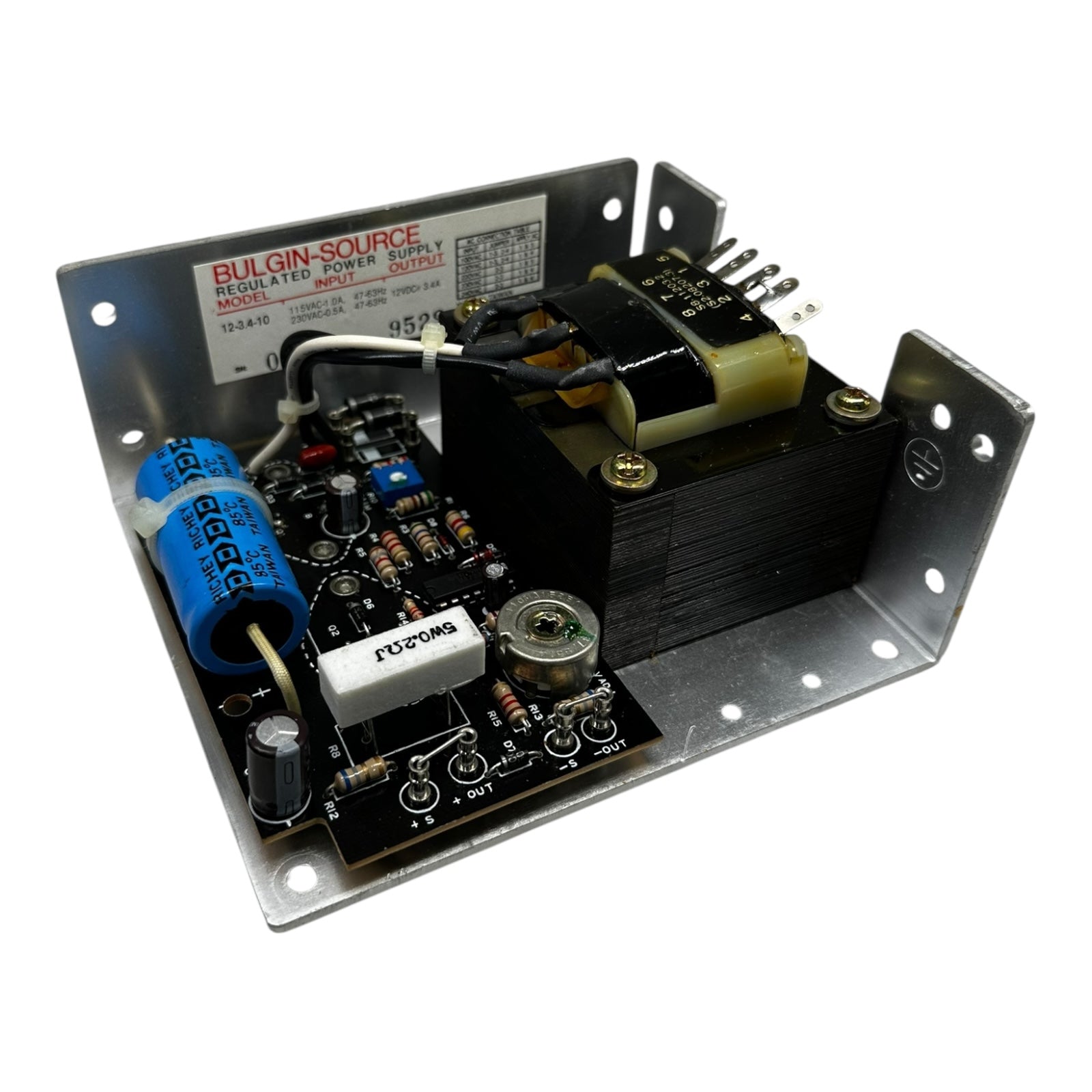 Bulgin-Source 12-3.4-10 Netzteil 12VDC 3.4A Schaltnetzteil Stromversorgung