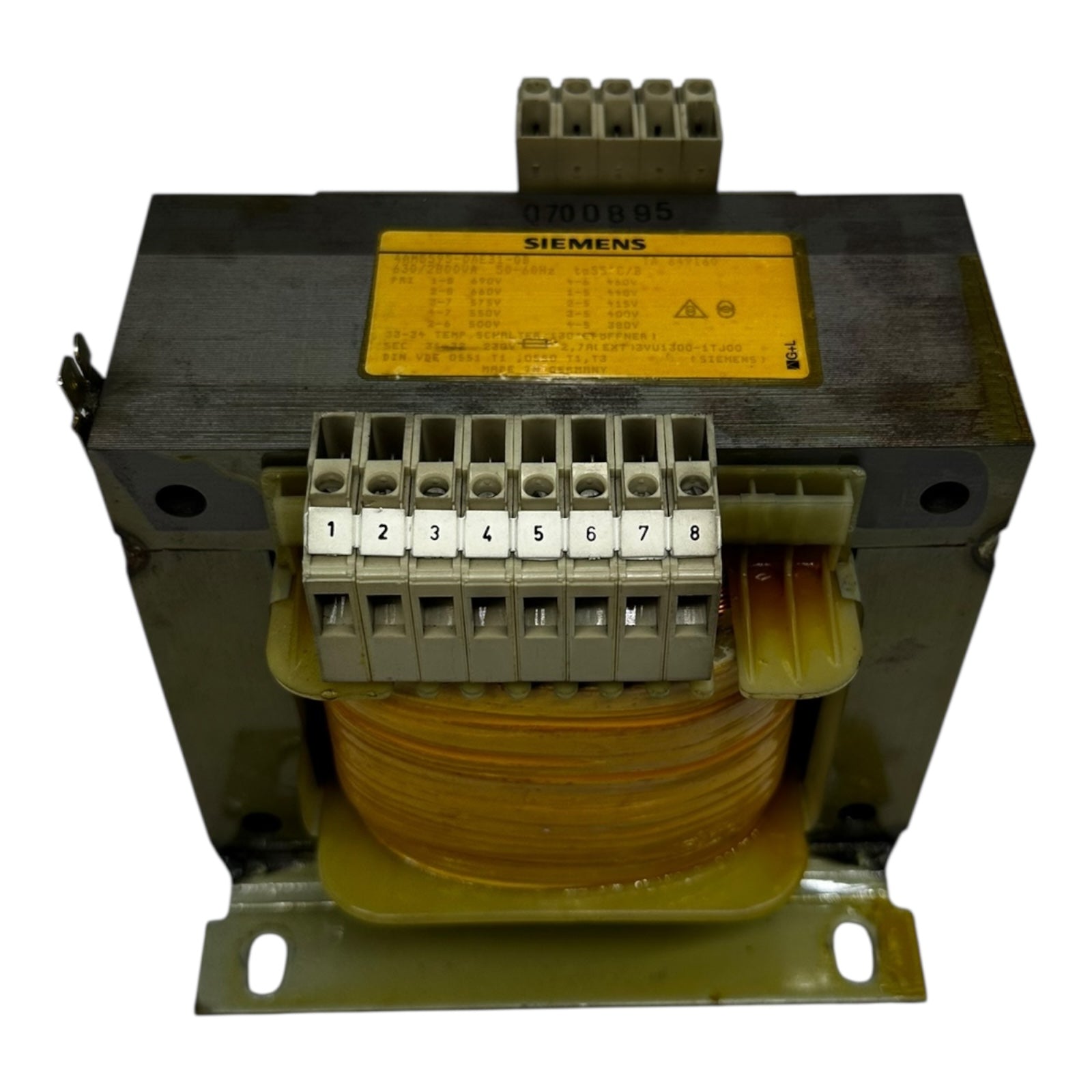 Siemens Trafo 4AM5595-0AE31-0B 630/2800VA 50-60Hz Transformator