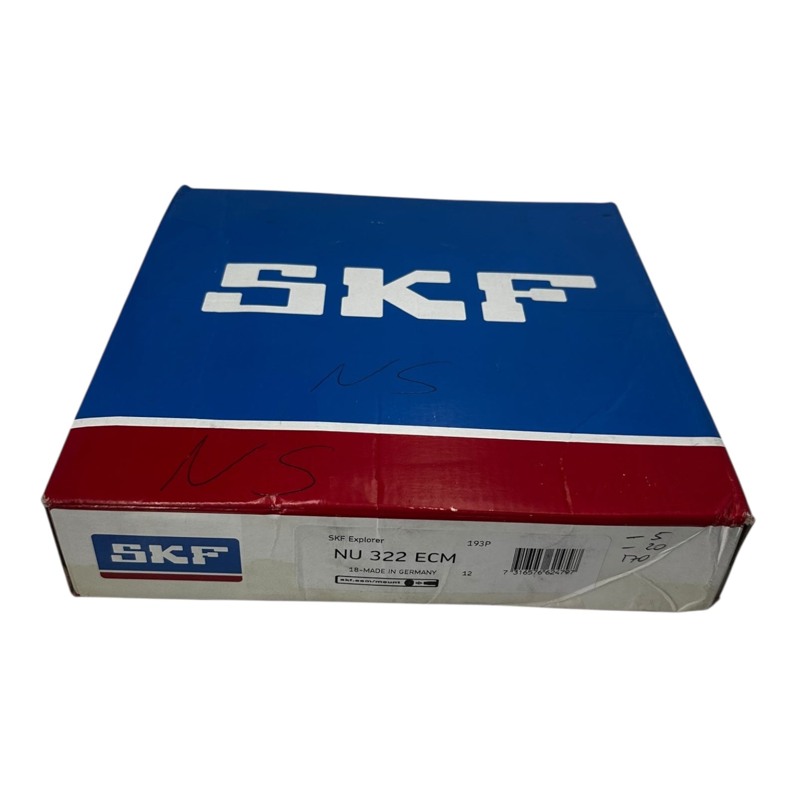SKF NU 322 ECM Zylinderrollenlager SKF Explorer Made in Germany 110x240x50mm
