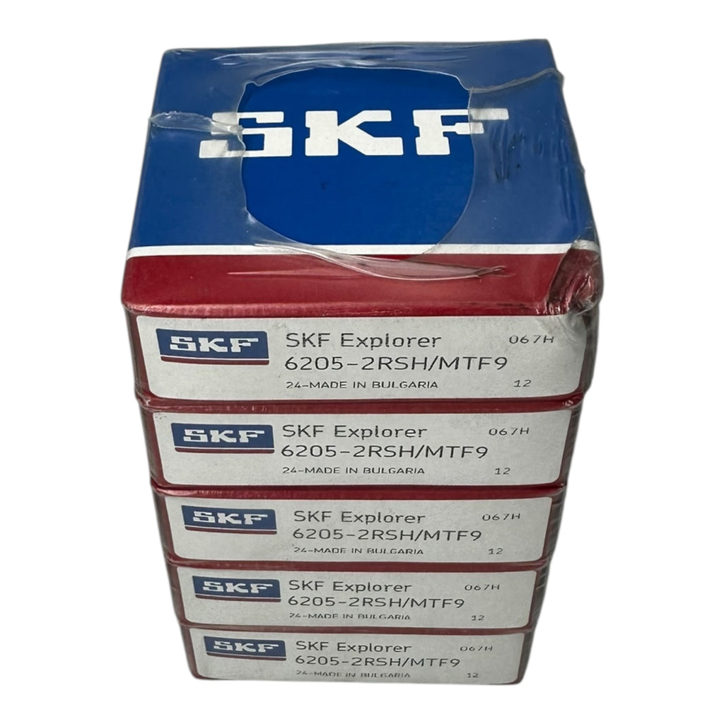 5x SKF Explorer 6205-2RSH/MTF9 Rillenkugellager 25x52x15 mm beidseitig Dicht