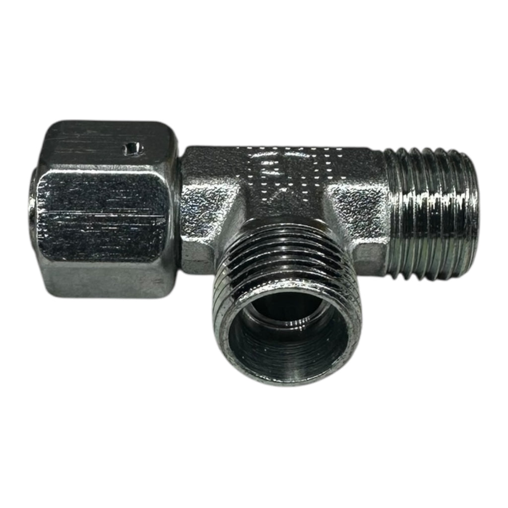 10x Parker Ermeto EL10LOMDCF Hydraulik T-Stück Verschraubung 10mm Außengewinde