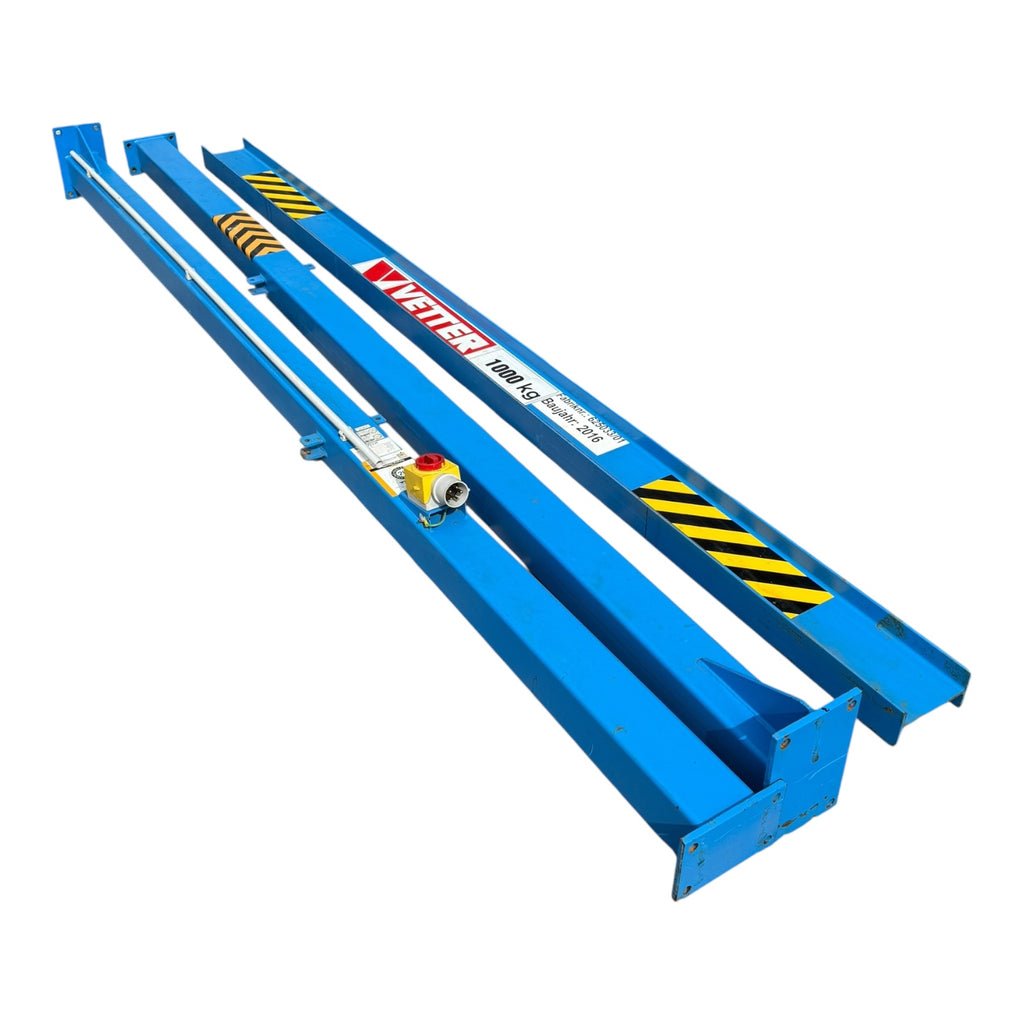 Vetter Kran PA10-3,0 SICO-HF SIXx6F Säulenschwenkkran 1000kg 3m mit Kettenzug