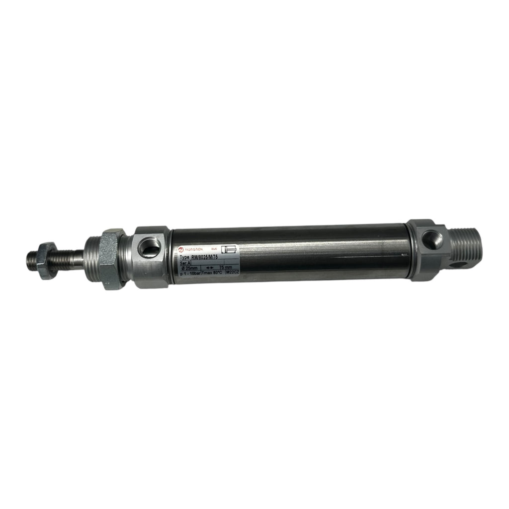 Norgren Pneumatikzylinder RM/8025/M/75 Ø25mm Hub 75mm 10bar Edelstahl Neu