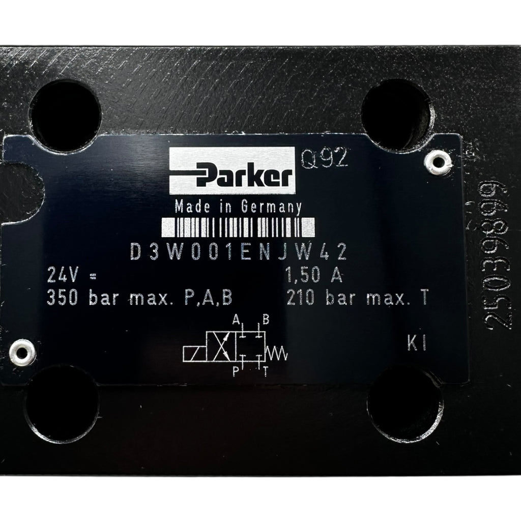 Parker D3W001ENJW42 Hydraulikventil Wegeventil 24V DC 350bar