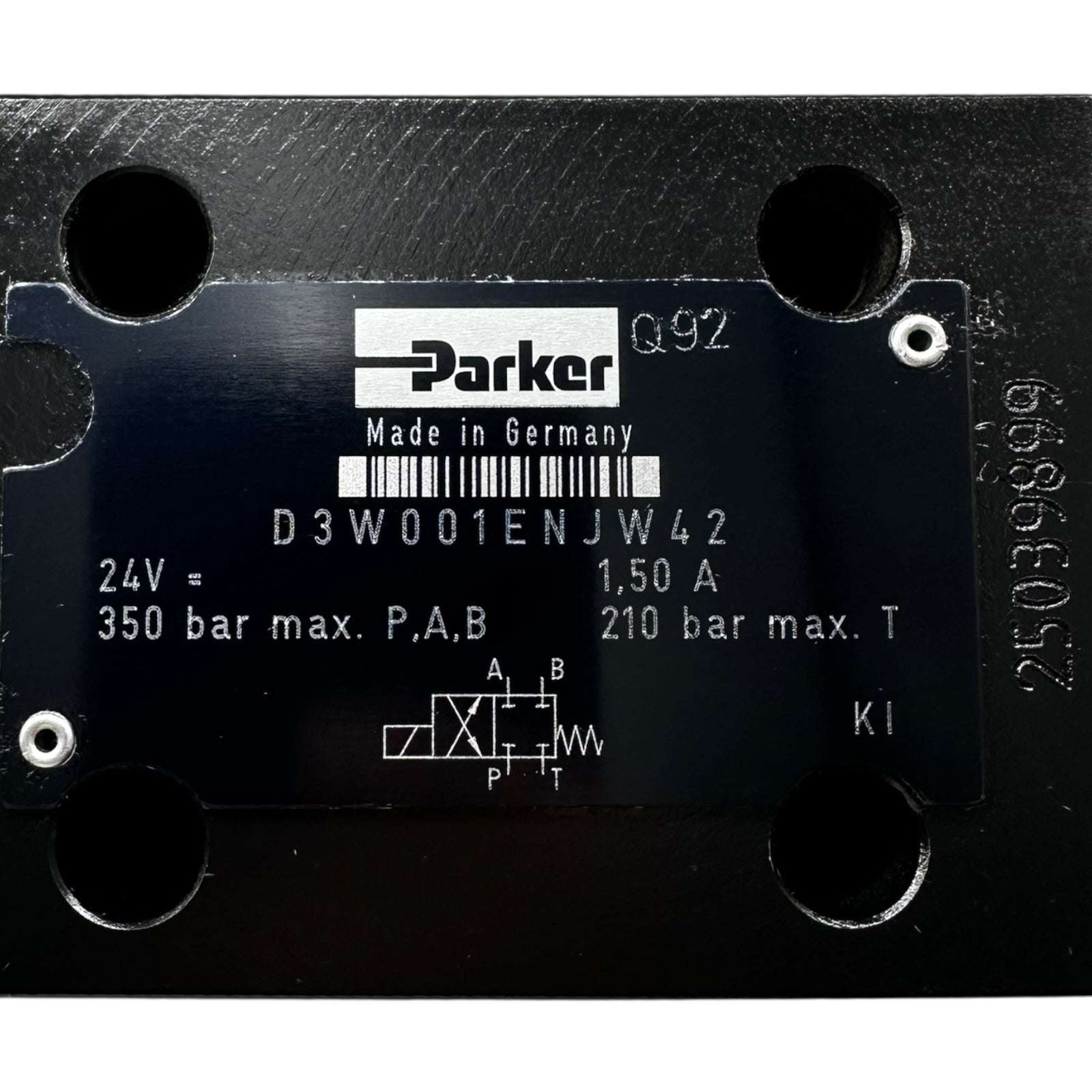 Parker D3W001ENJW42 Hydraulikventil Wegeventil 24V DC 350bar