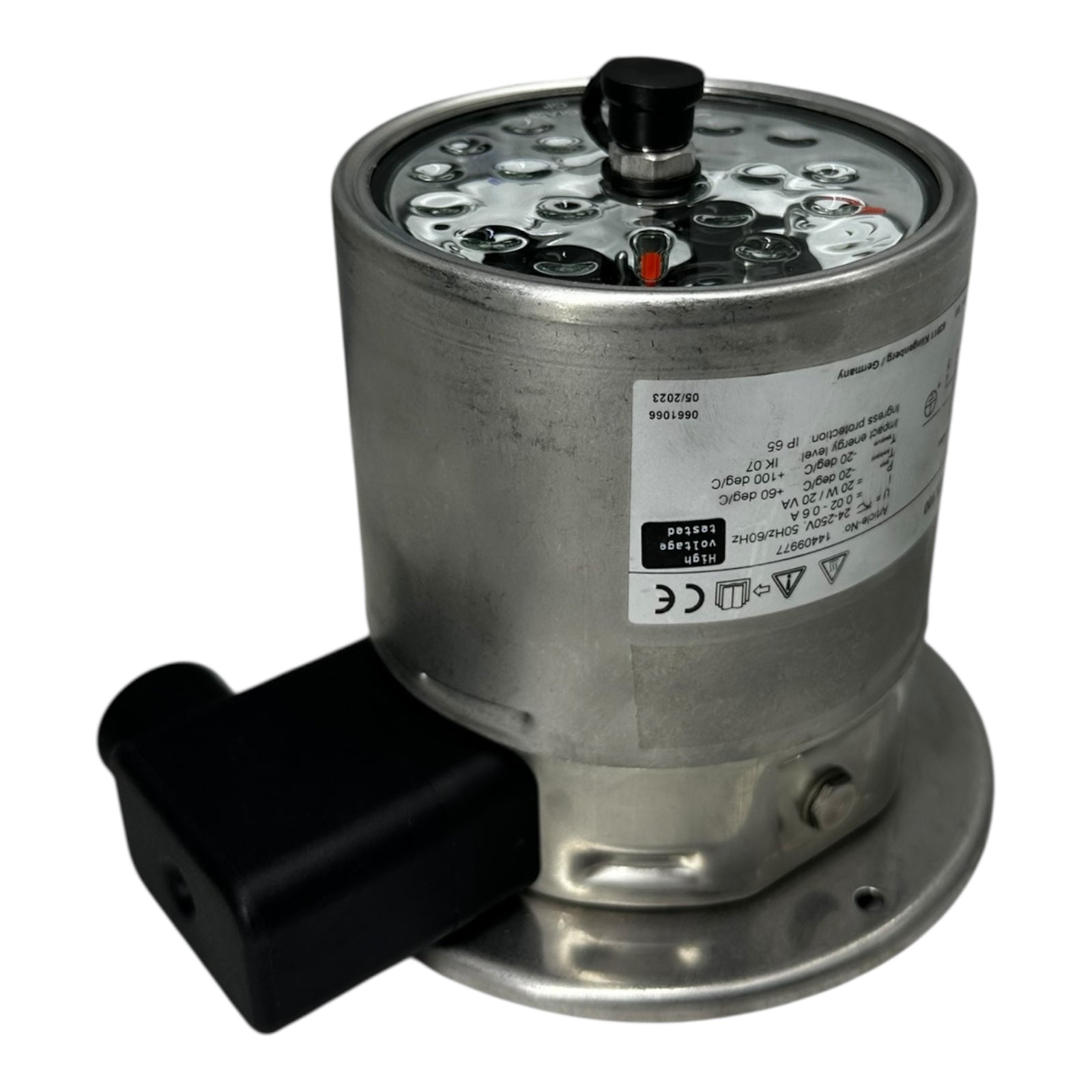 WIKA PGS23.100 Schaltmanometer 0-100 bar 316L Edelstahl CL1.0 14409977 IP65