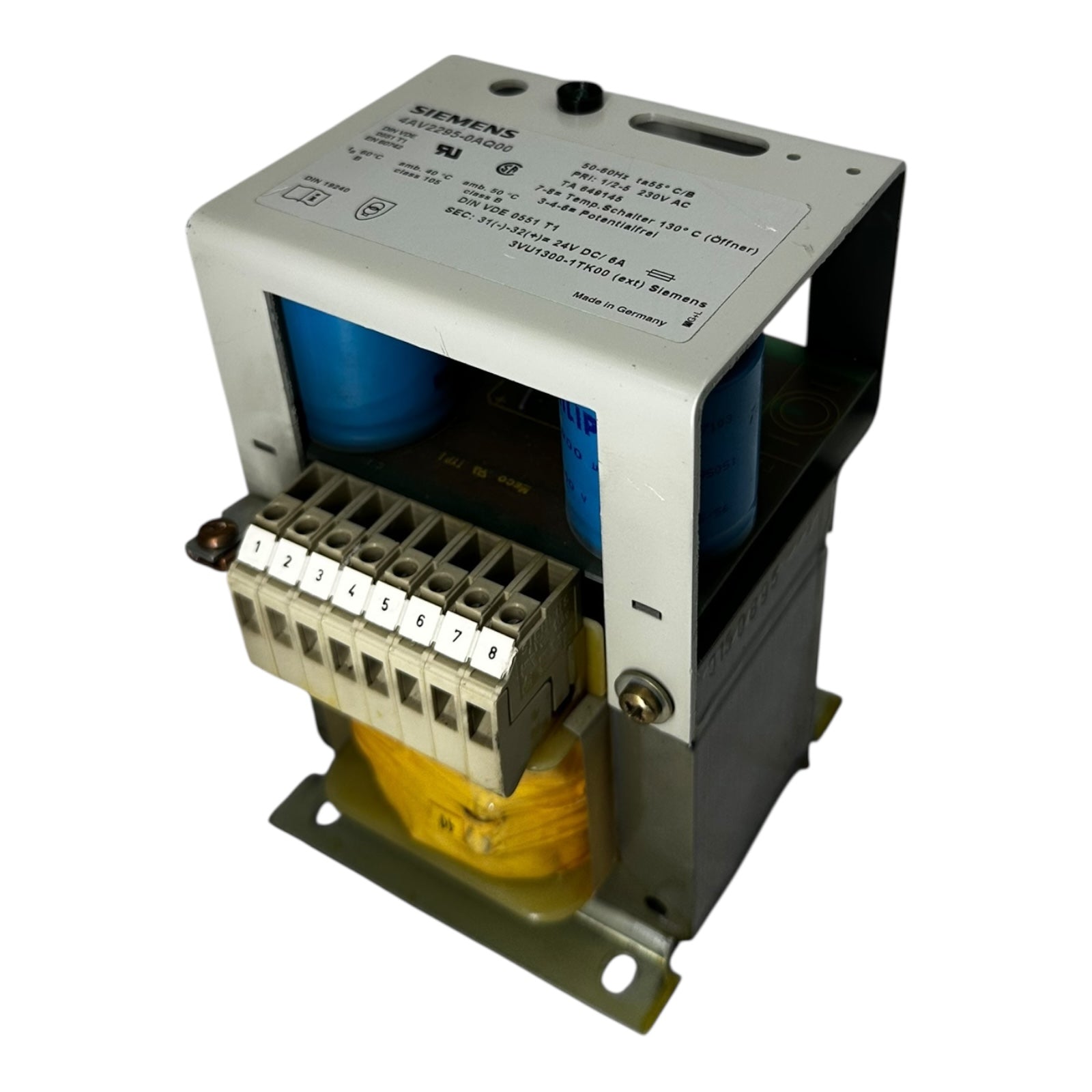 Siemens 4AV2295-0AQ00 Transformator 230V AC / 24V DC 6A Stromversorgung