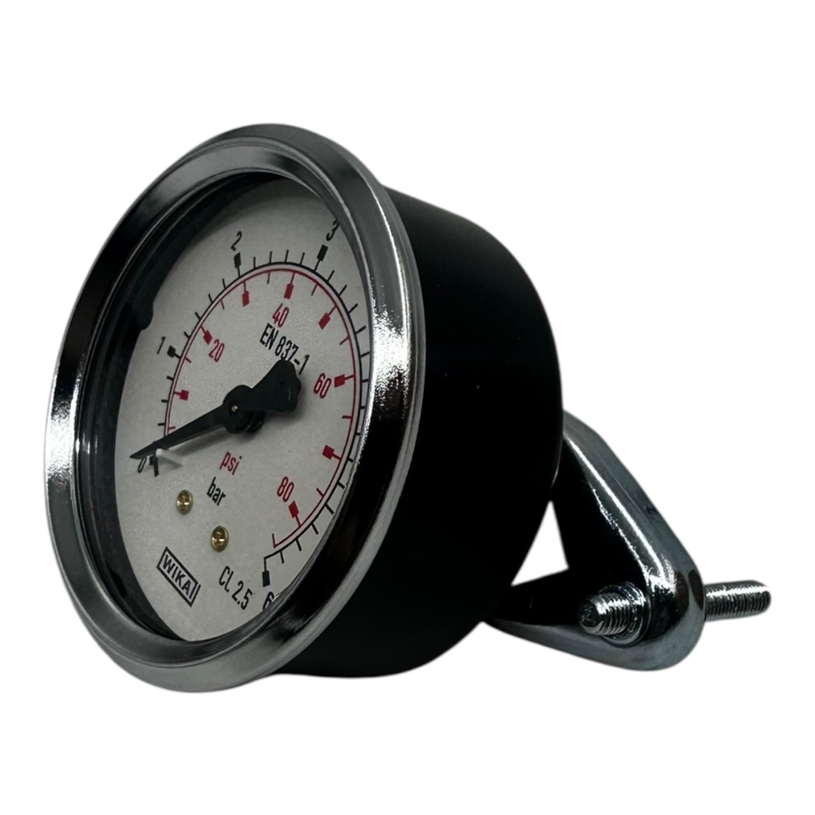 WIKA Manometer 111.12.063 63mm 0-6 bar 0-87 psi G1/4B Radial Anschluss Neu