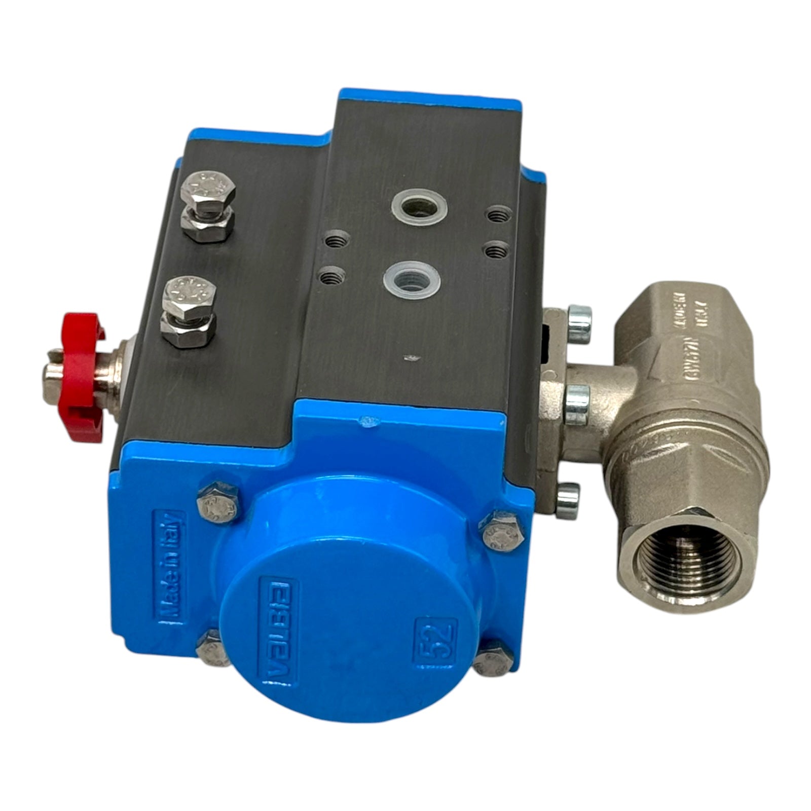 Valbia Pneumatik Antrieb SR52S05 mit Kugelhahn DN15 1/2” 8bar 82SR0010 ATEX