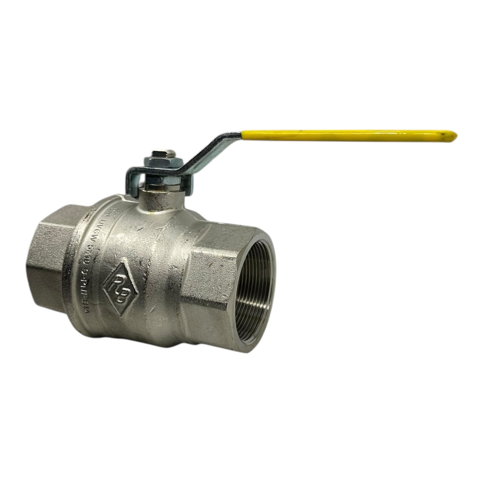 Kugelhahn DN50 2” IG Edelstahl CF8 PN40 DVGW 5140 Kugelventil Vollfluss