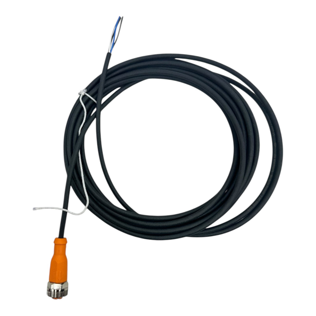 ifm EVC002 Anschlusskabel M12 4-polig 5 m Sensorleitung 250V AC / 300V DC neu